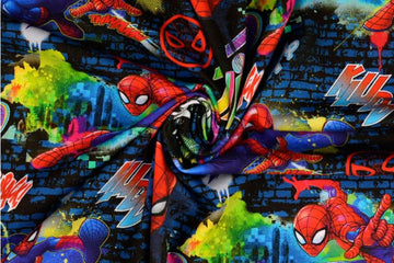Jersey Digital "Spider Man", dunkelblau, 0,5 m